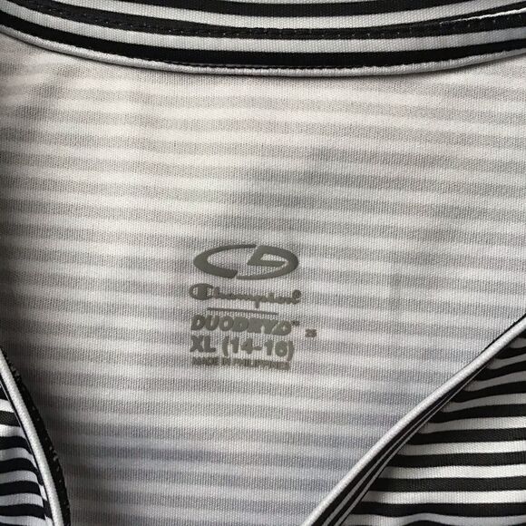 C9 Champion DuoDry Horizontal Stripe T Shirt - Picture 3 of 8